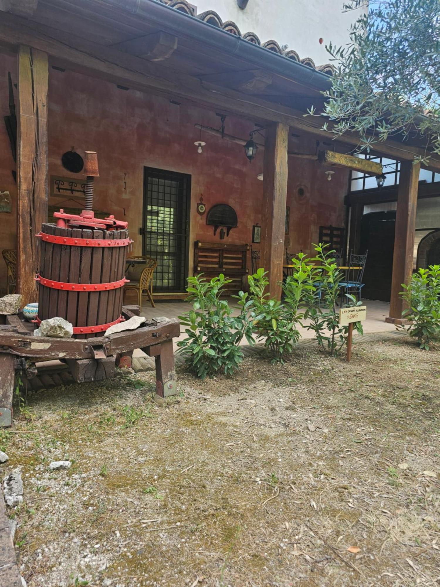 La Rosa Dei Venti - Country House Fossato di Vico Exteriör bild